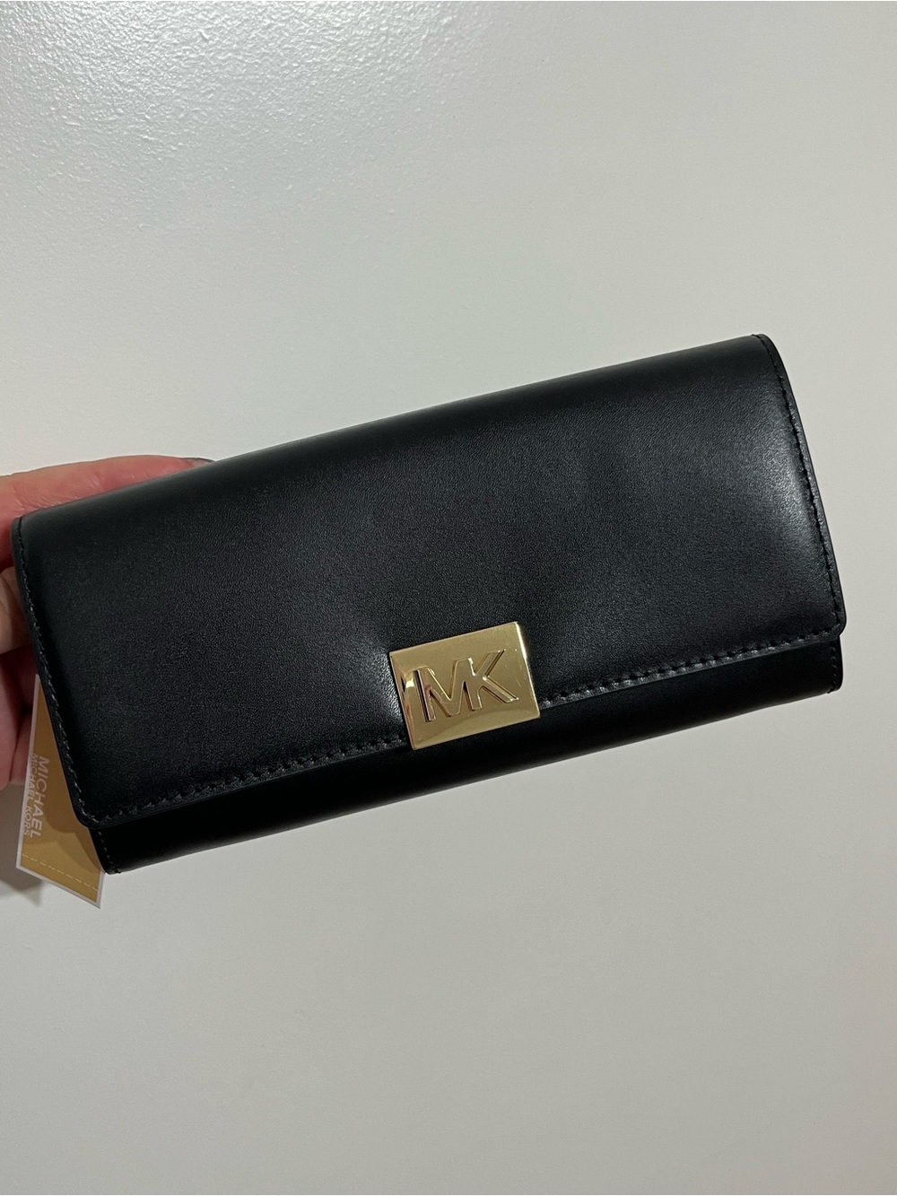 NWT Michael Kors Mindy Carryall Flap Clutch Wallet
